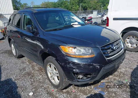 2010 Hyundai Santa Fe Gls from USA, damaged, VIN 5NMSGDAB7AH411330